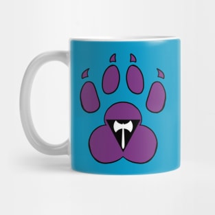 LGBTQ+ Paw Print Flags Mug